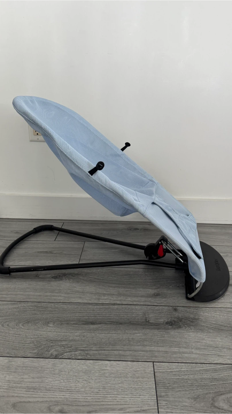 BabyBjörn Bouncer Light Blue mesh - photo 2