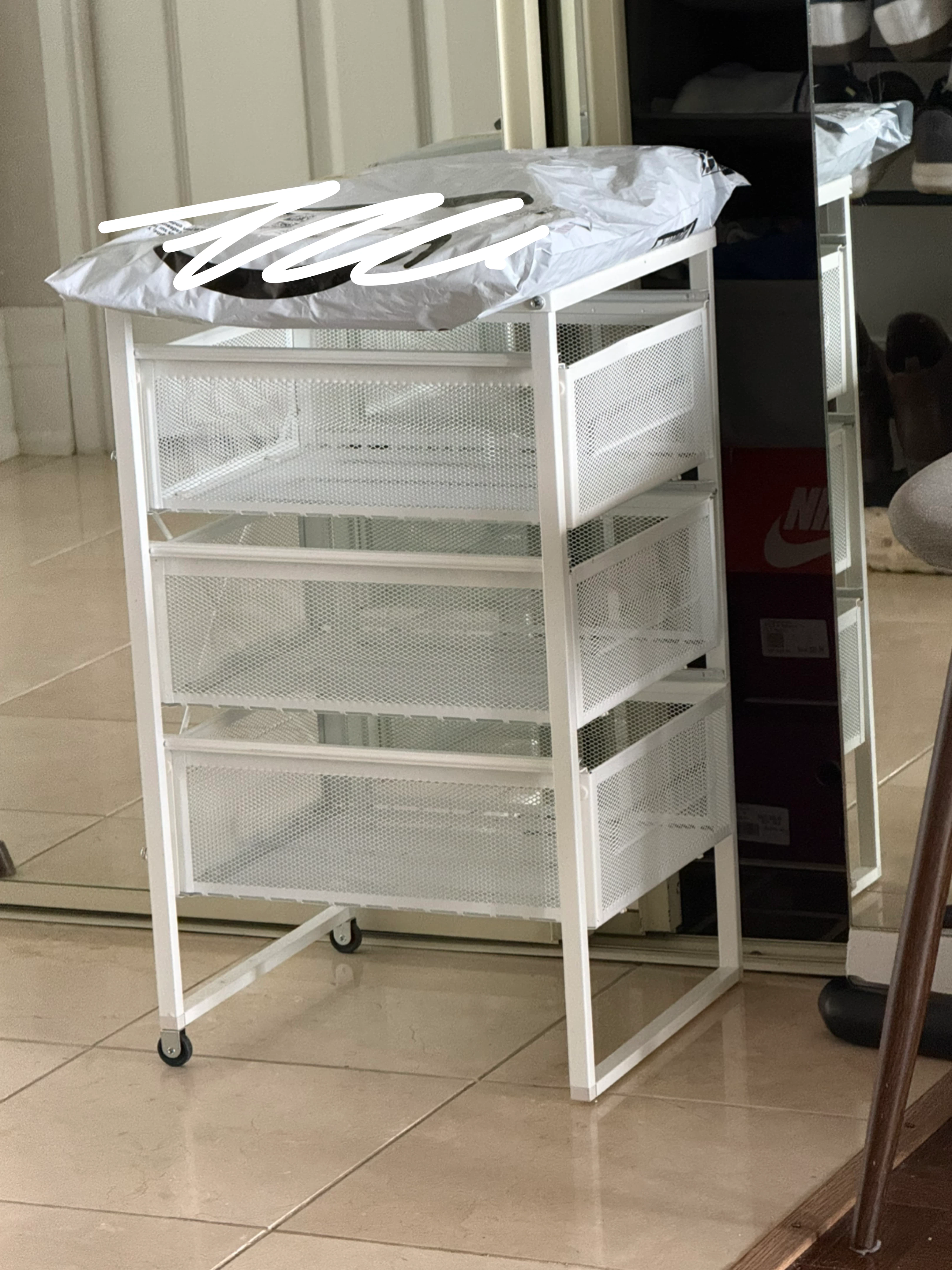 IKEA LENNART Drawer Unit in White - photo 4