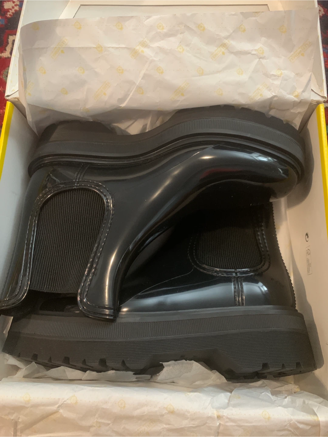 New Lemon Jelly Short Rubber Boots