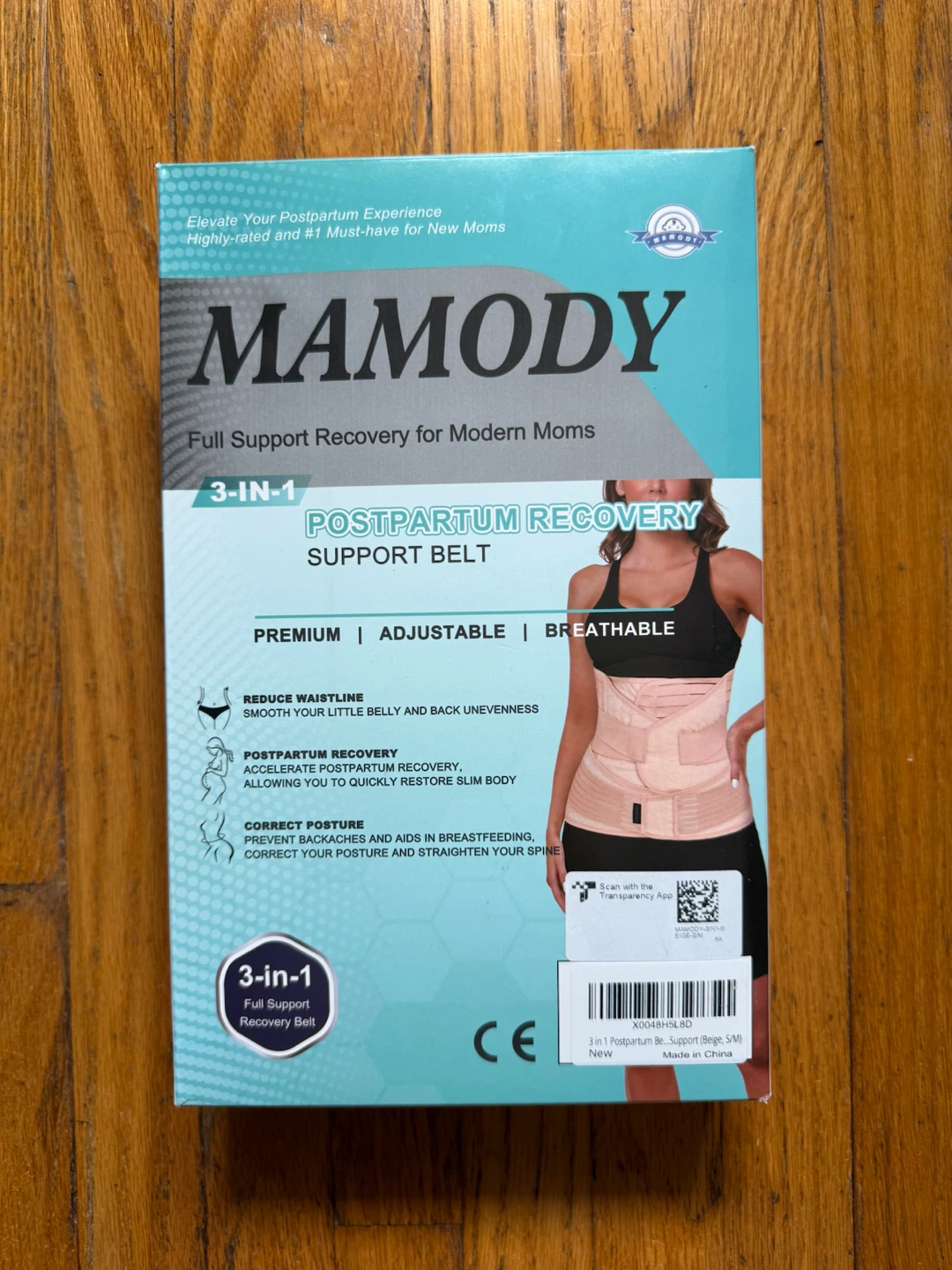MAMODY 3-in-1 Postpartum Belly Support Belt Beige S/M - photo 3