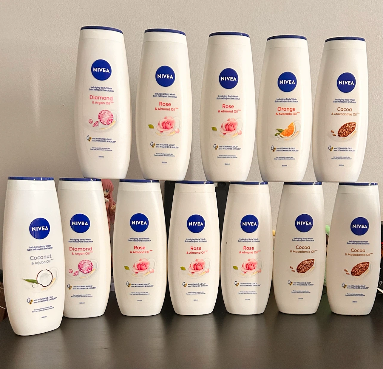 ✨ BRAND NEW Nivea Indulging Body Wash Bulk Lot - 12 Bottles ✨