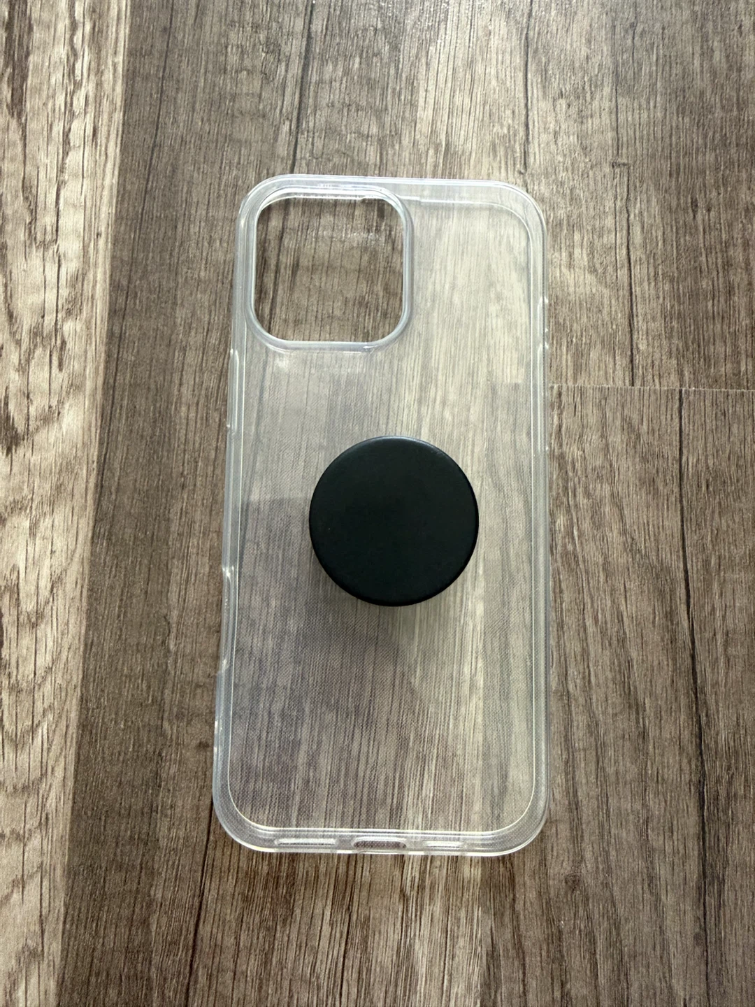 Clear Phone Case with PopSockets for iPhone 16 Pro Max