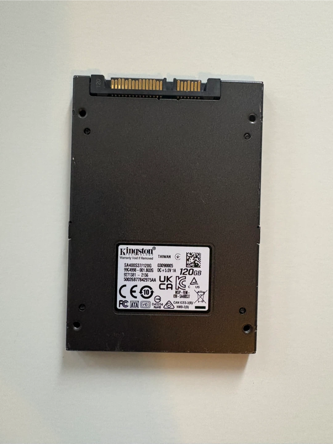 Kingston 120GB SSD SATA Drive - photo 2