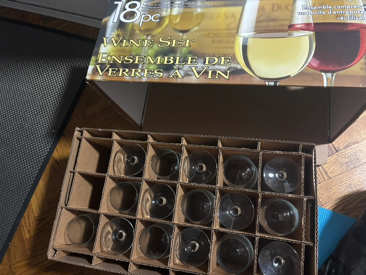 16 Piece All Purpose Wine Glass Set - photo 2