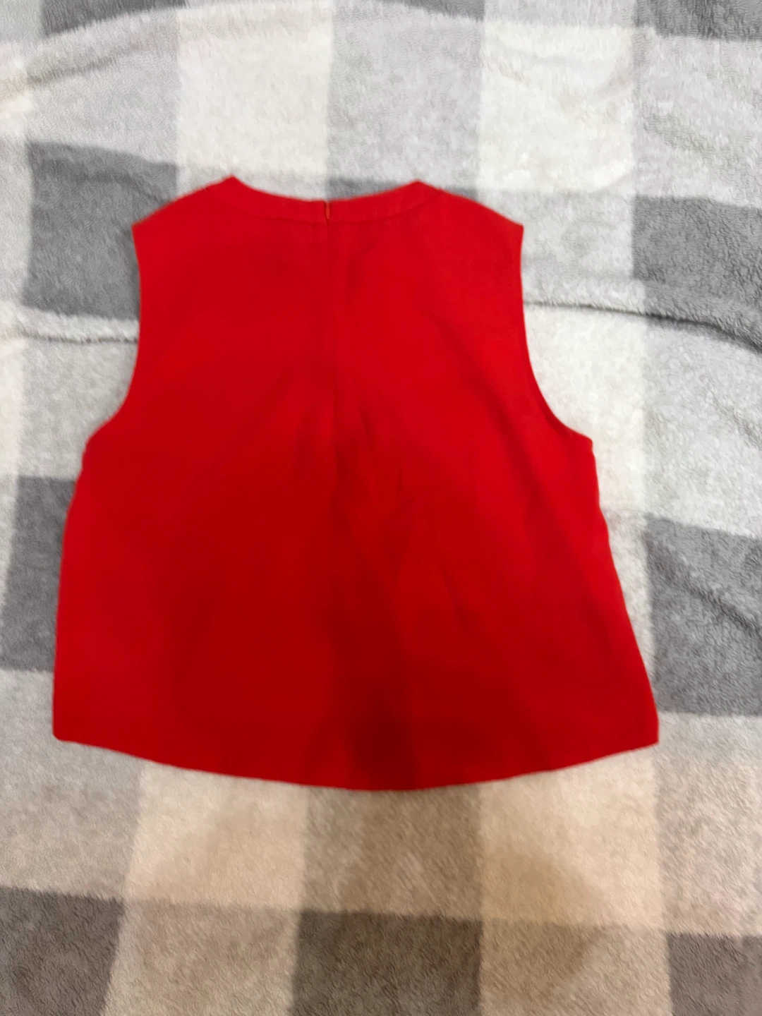 Oak + Fort Red Sleeveless Top - photo 3