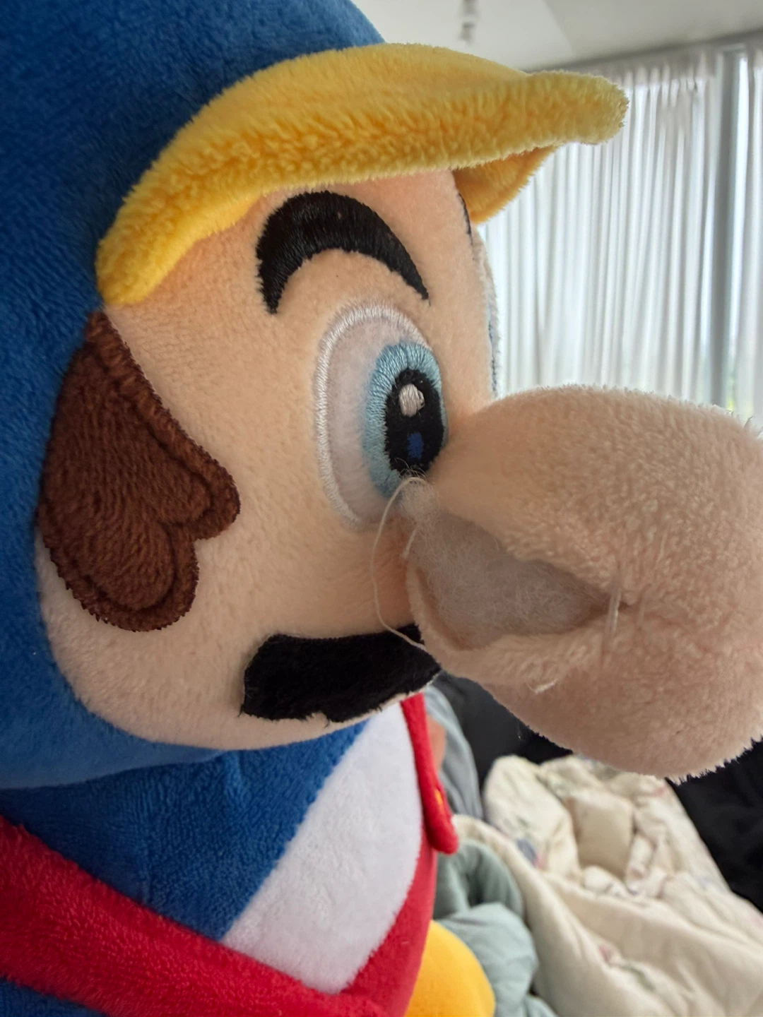 Penguin mario plush (open seam on nose) - photo 2