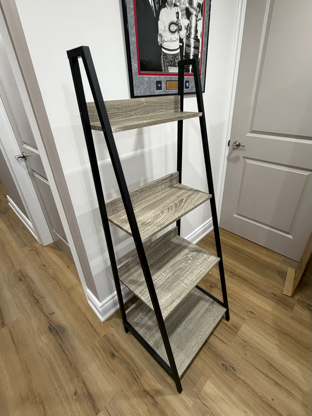 FOUR TIER LADDER STYLE SHELF FOR SALE