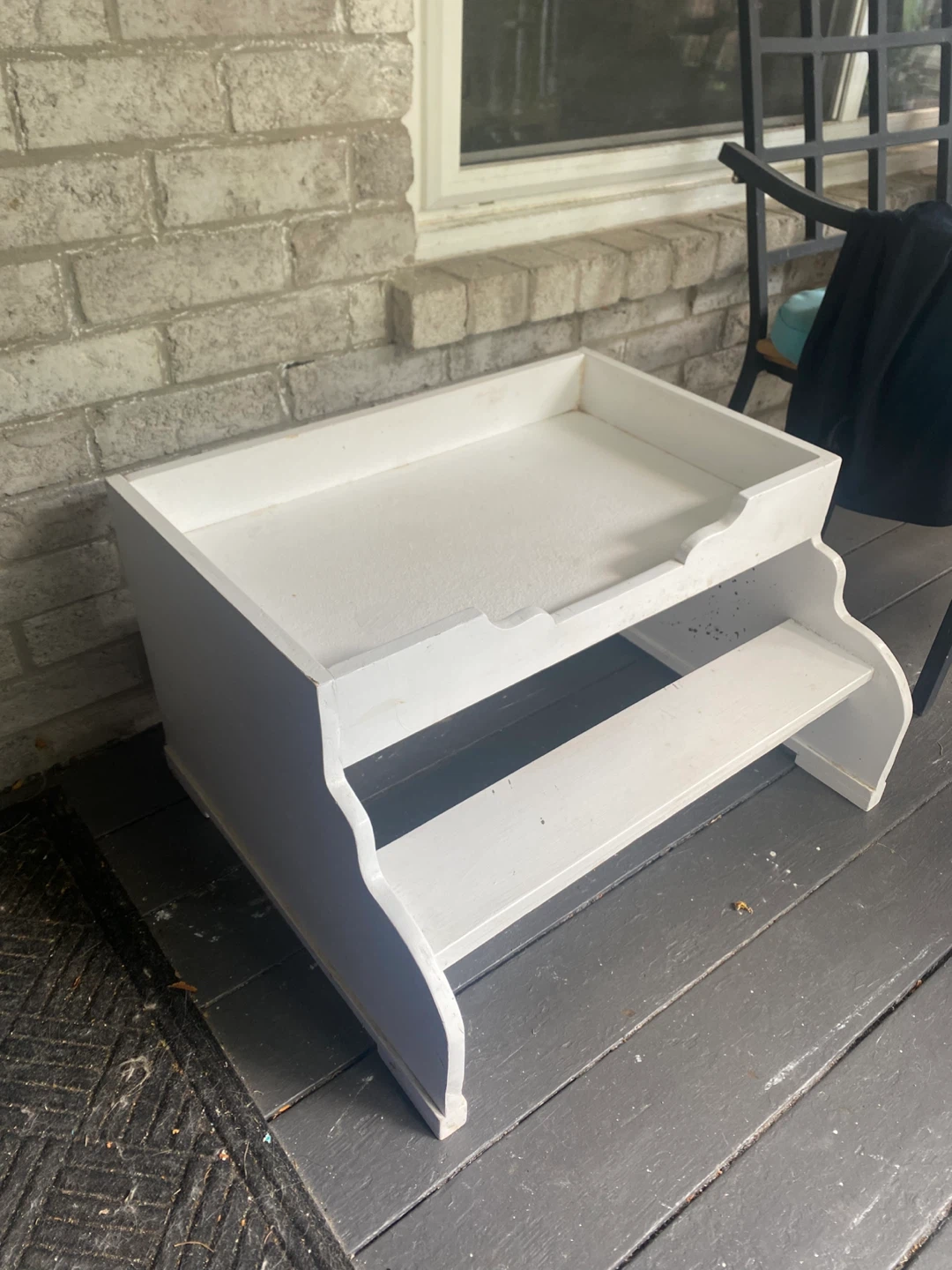 Handmade dog bed with step - photo 4