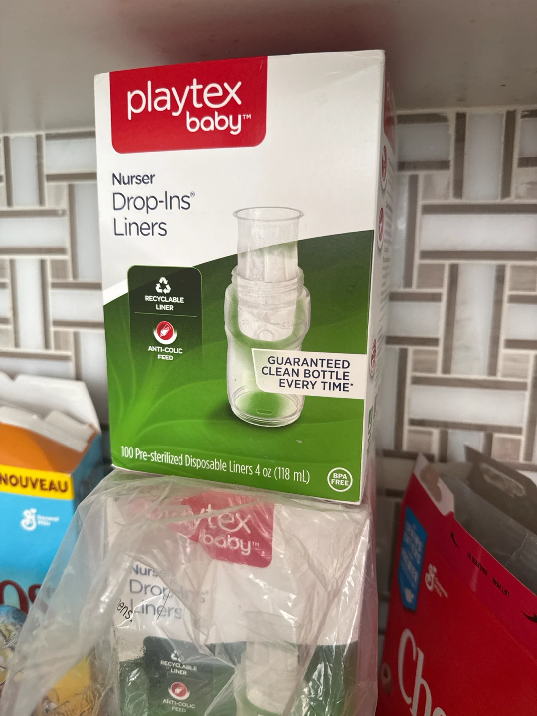 Playtex Baby Nurser Drop-Ins Liners 4 oz 100 count
