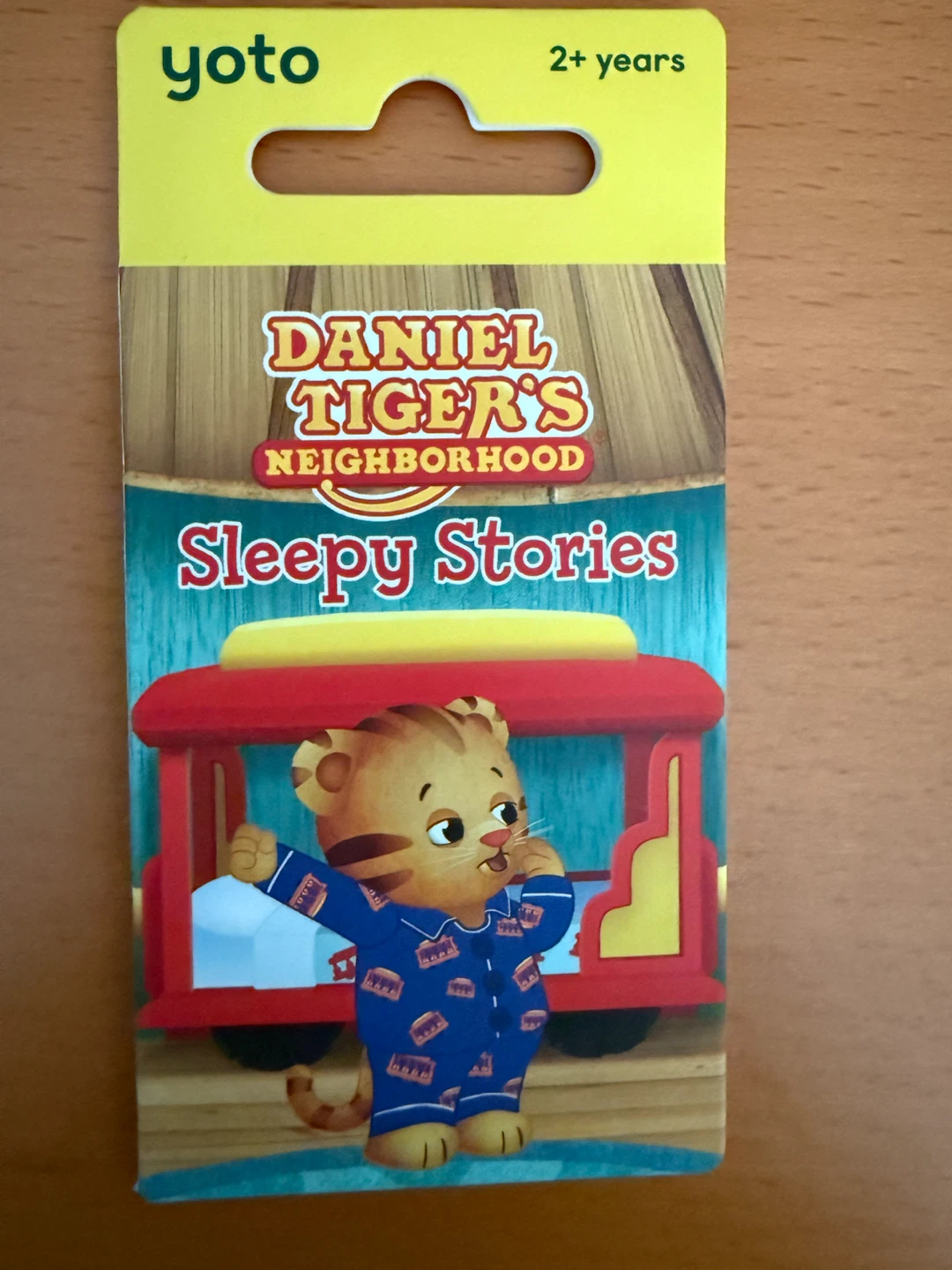 BNIB Yoto Daniel Tiger's Neighborhood Sleepy Stories Card