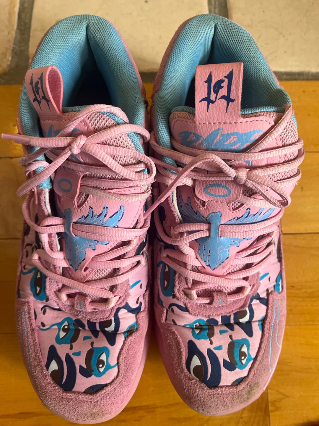 Lamelo Ball x Kidsuper Studios basketball shoes size 9