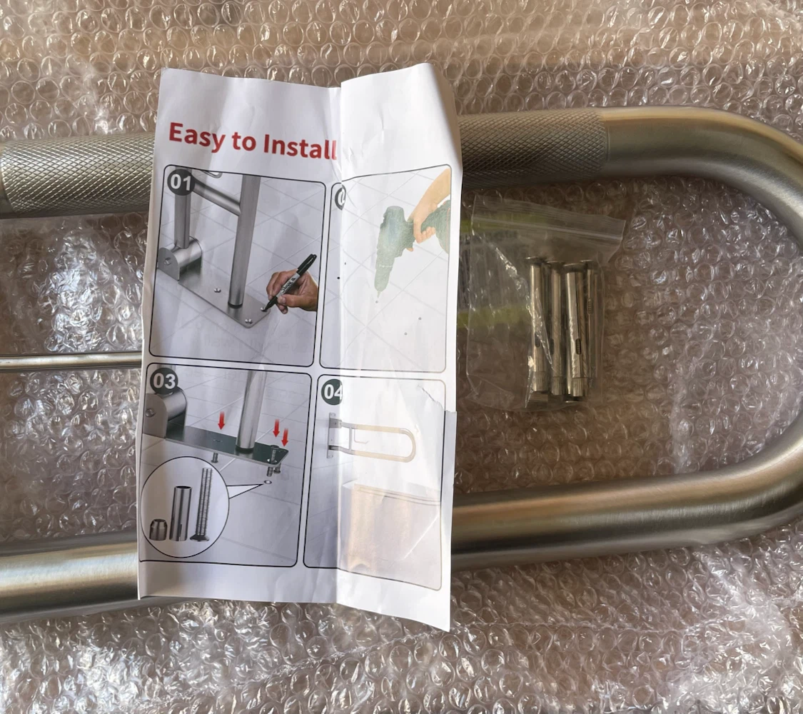 Toilet Seat Safety Rail - photo 3