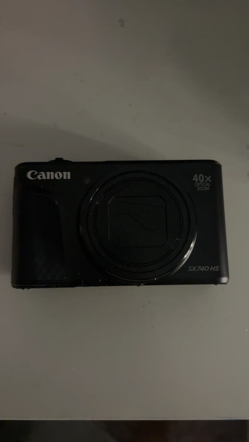 Canon PowerShot SX740 HS Digital Camera Black
