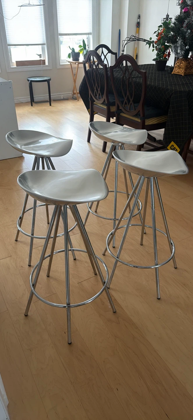 Set of 4 Jamaica Stools by Pepe Cortes for Amat - photo 2