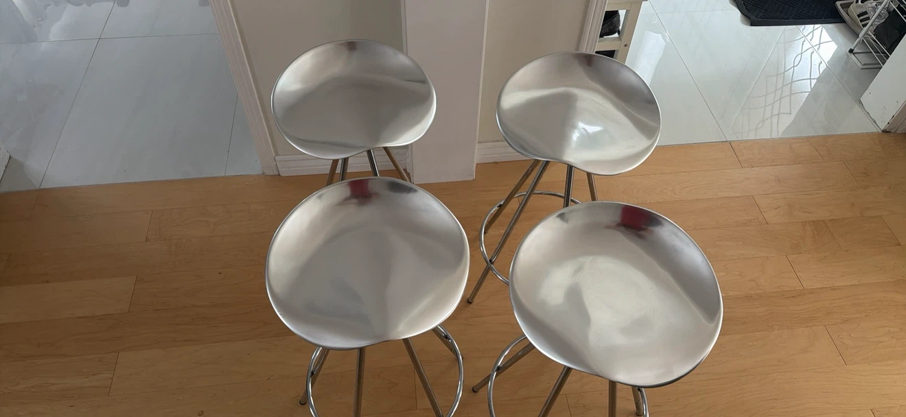 Set of 4 Jamaica Stools by Pepe Cortes for Amat - photo 3