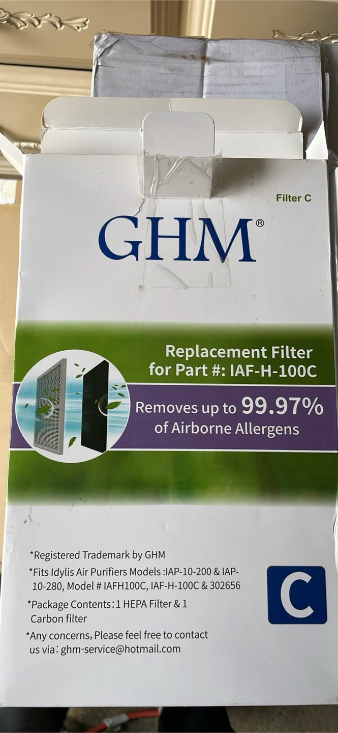GHM Filter C Air Purifier Replacement Set