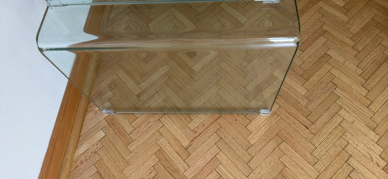 Waterfall glass table - photo 2