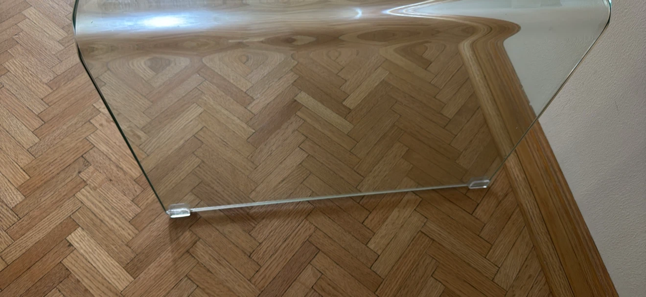 Waterfall glass table - photo 5