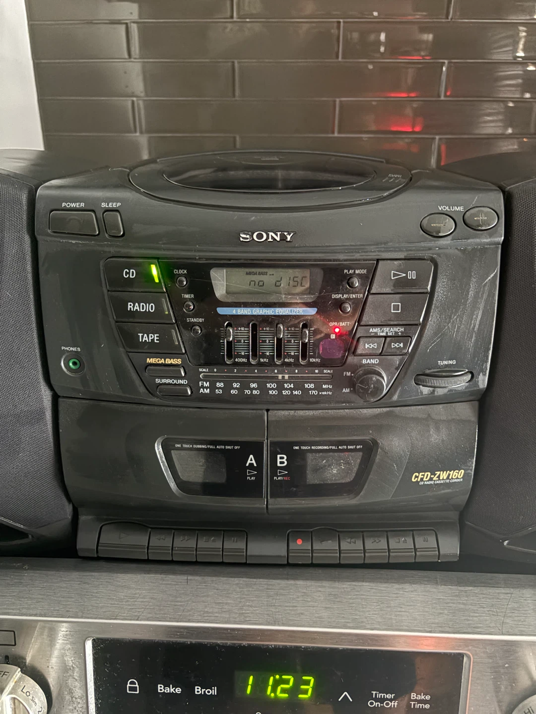 Sony CFD-ZW160 CD Radio Cassette-Corder - photo 3