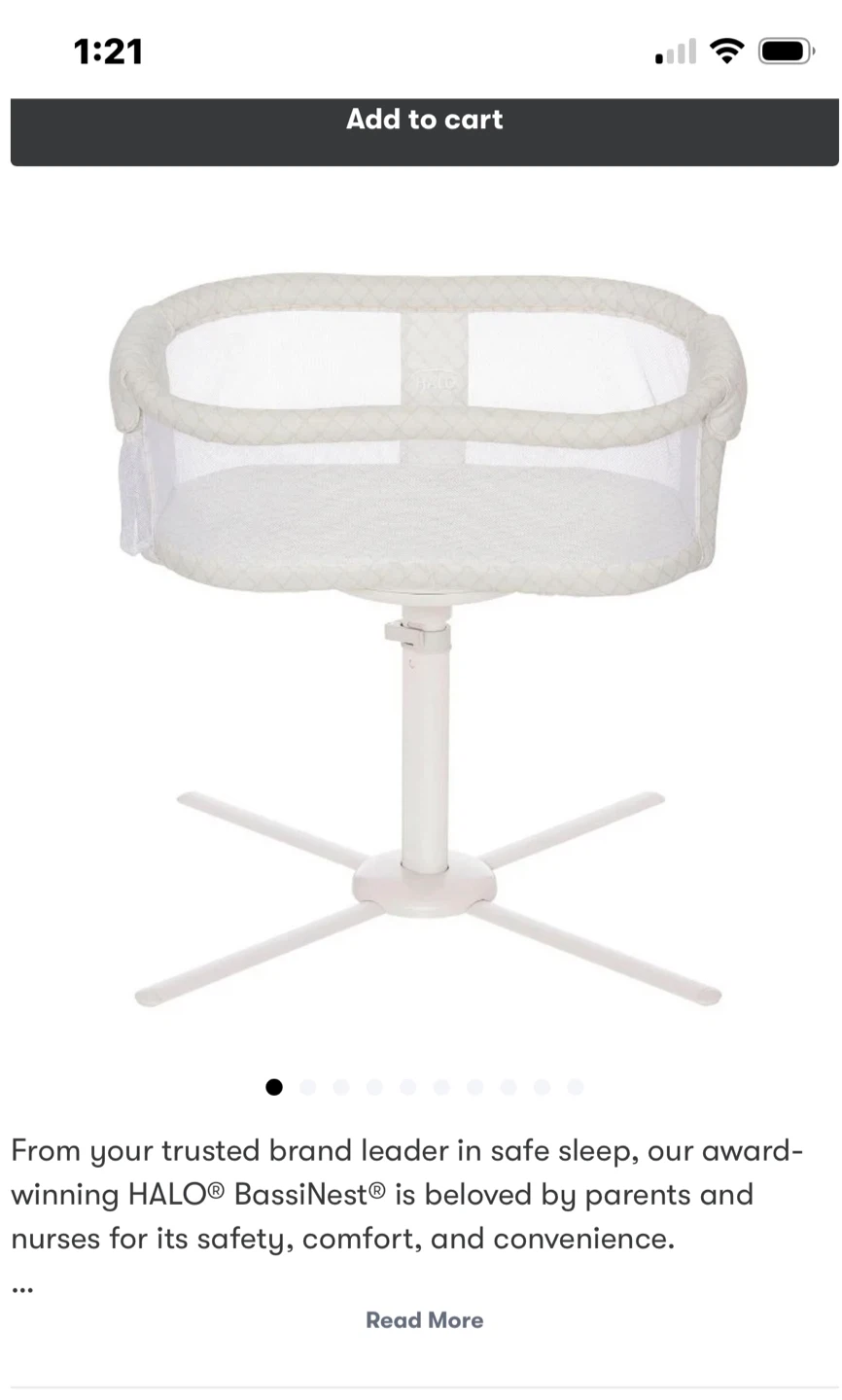 HALO BassiNest Swaddle Sleep System