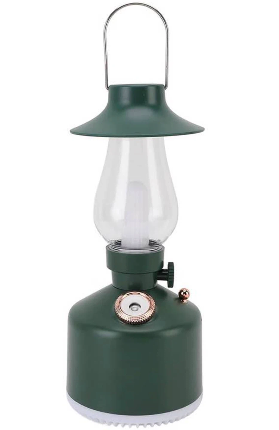 Vintage Humidifier with Night Light, Kerosene Lamp Shaped Quiet