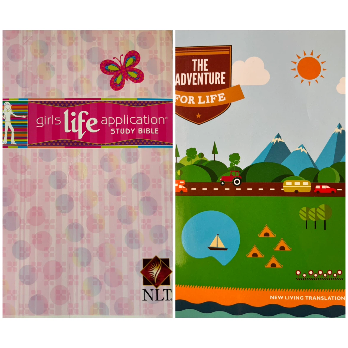 2 Bibles - *New Living Translation*