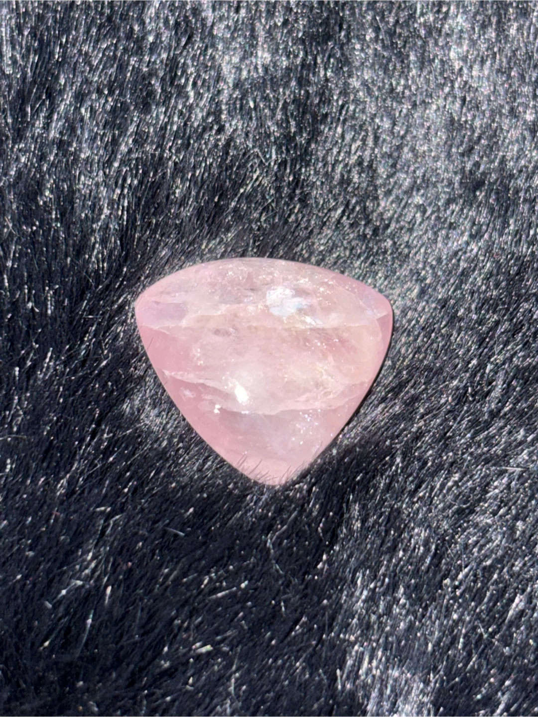 Pink Morganite Triangular Cabochon 20.50cts