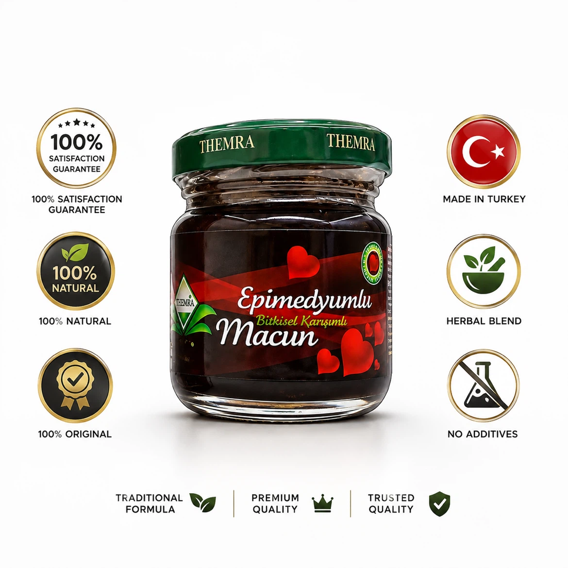 Themra Turkish Mesir Paste With Epimedium Honey 240 gr (8.46oz)