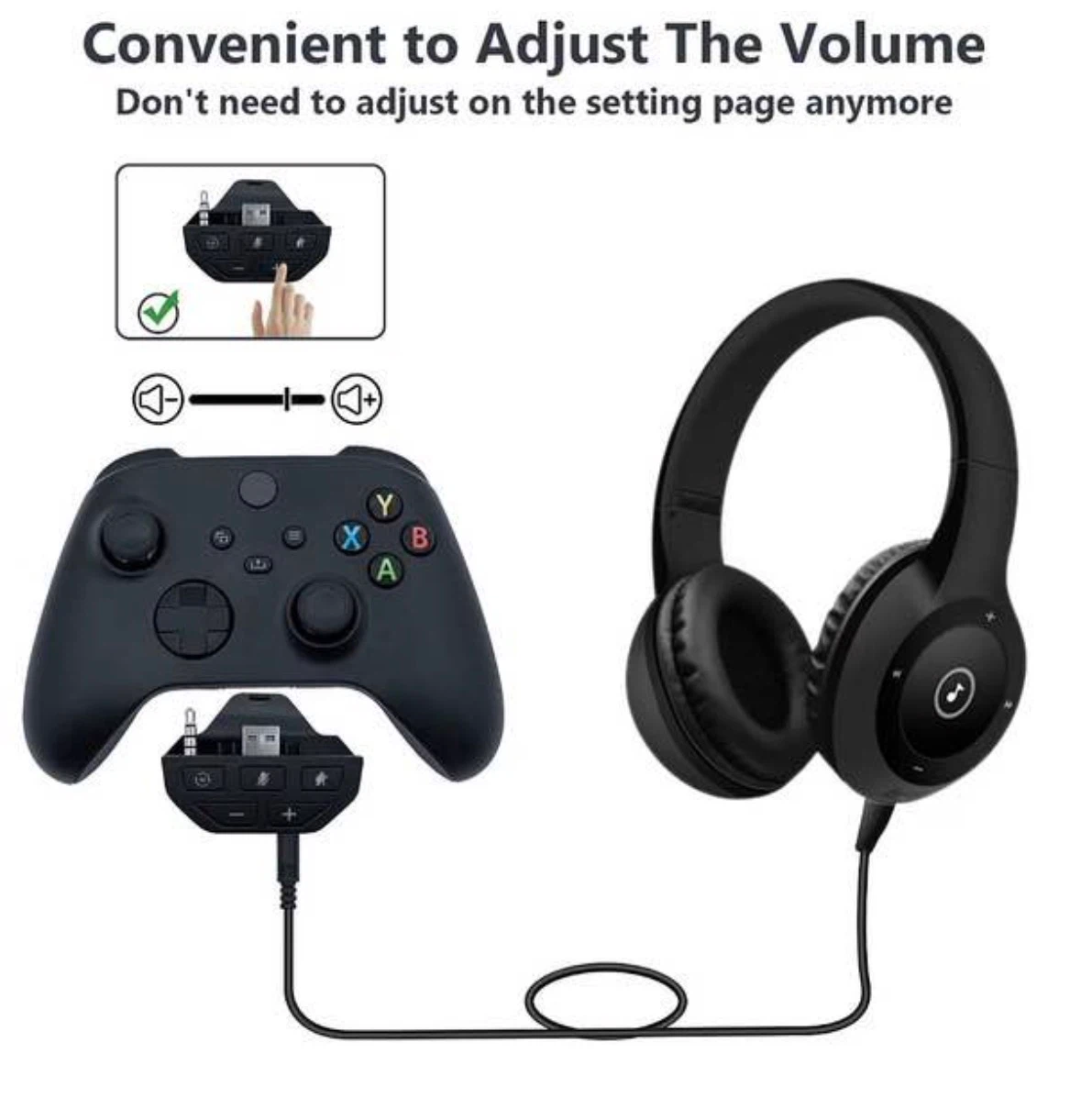 Sound Enhancer Adapter with 3.5mm Earphone Socket for Xbox One/S - photo 4
