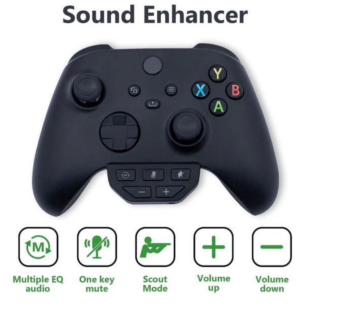 Sound Enhancer Adapter with 3.5mm Earphone Socket for Xbox One/S - photo 5