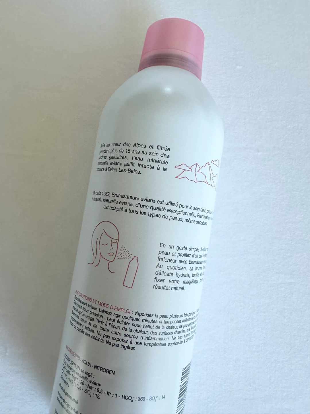 🆕 Evian mineral water facial spray - 400 ml - photo 3