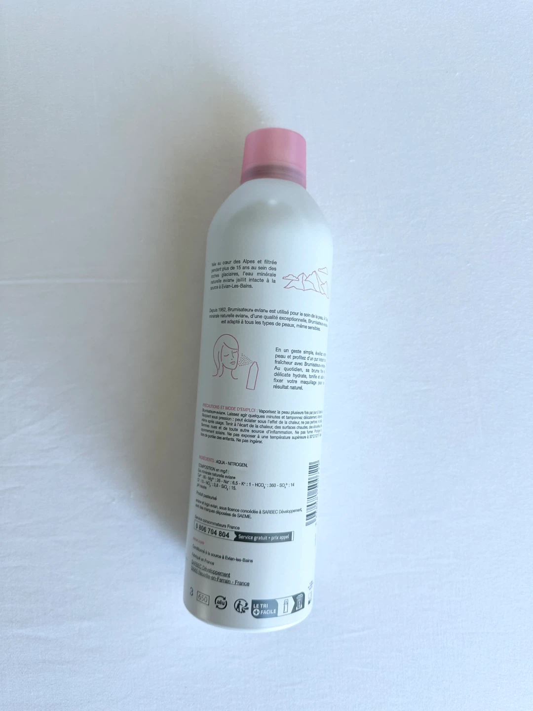 🆕 Evian mineral water facial spray - 400 ml - photo 5