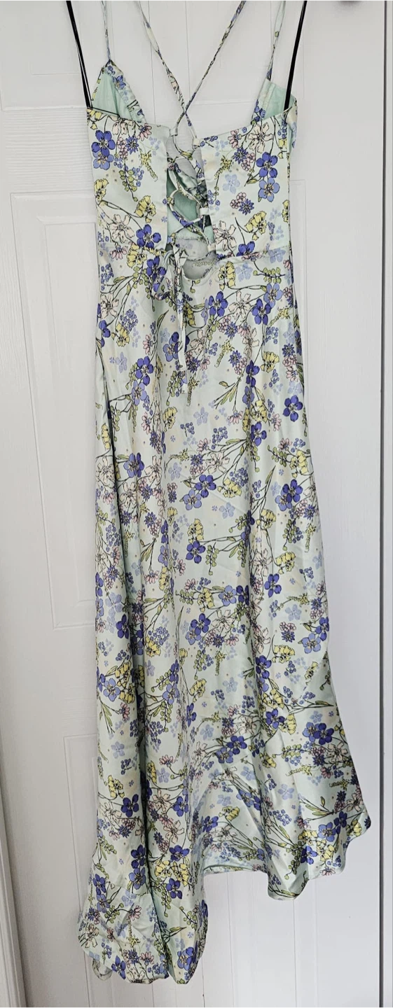 Forever 21 Floral Print Midi Dress