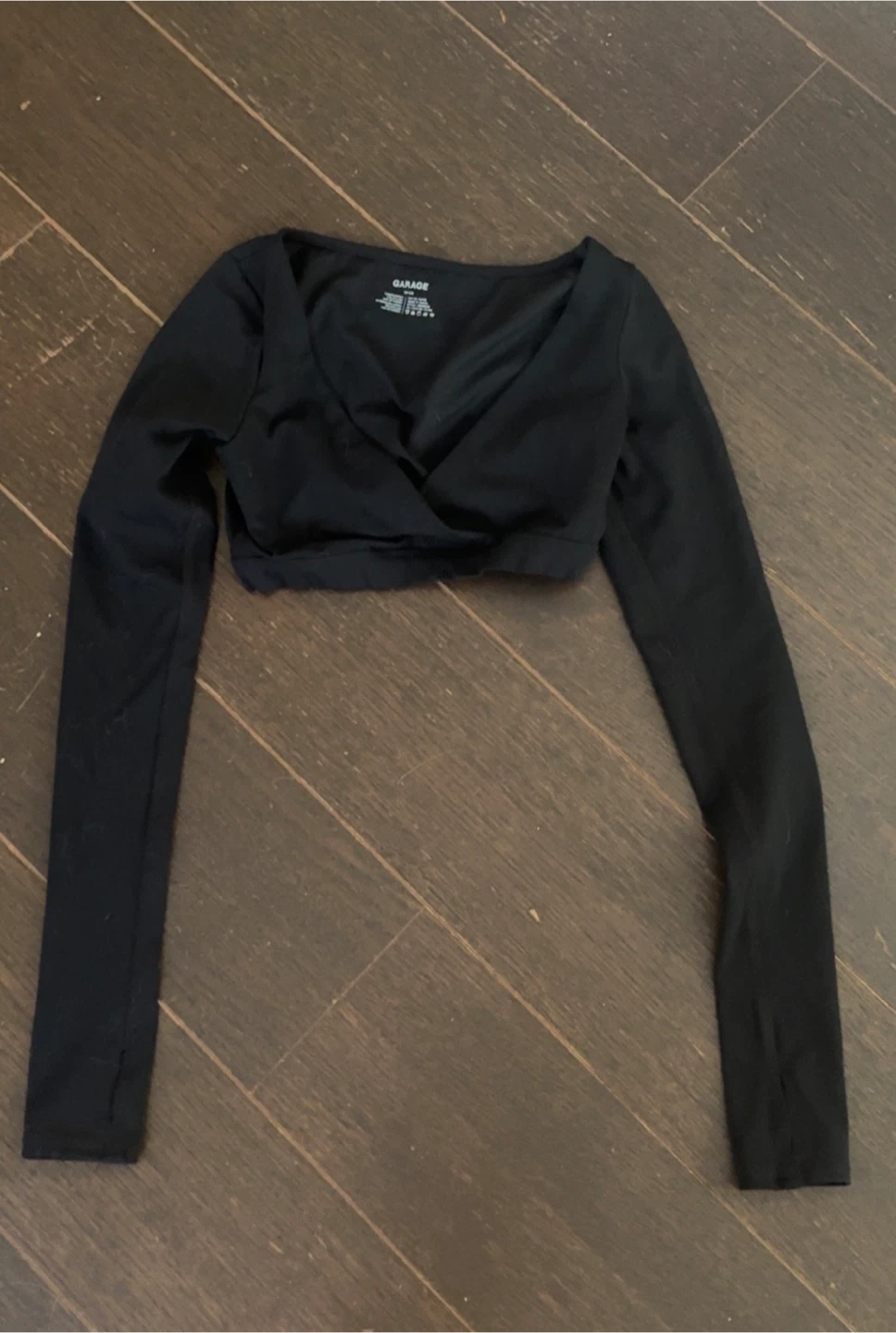 Garage Active Wrap Long Sleeve Top