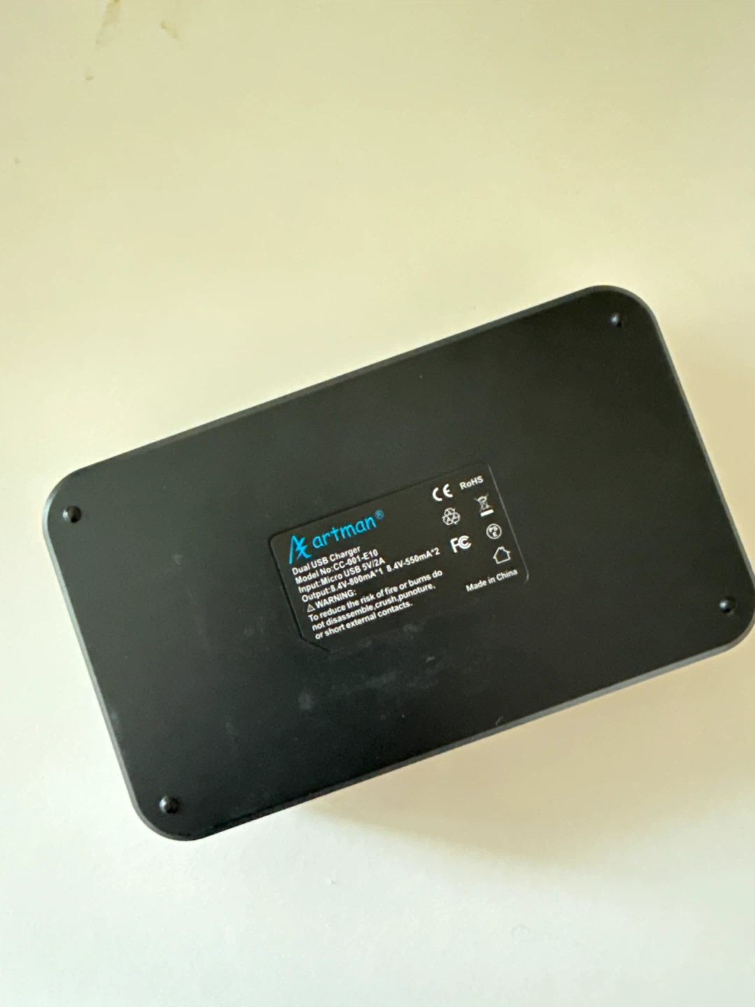 Artman Dual USB Charger for Camera - photo 3