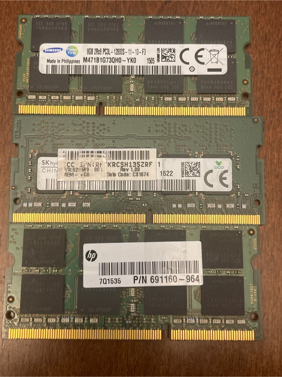 Memory cards for PC