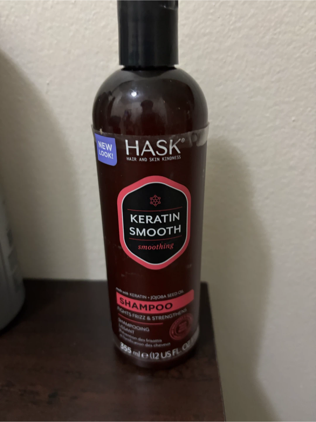 NEW-CLEARANCE-Hask Keratin Smooth Shampoo 12 fl oz