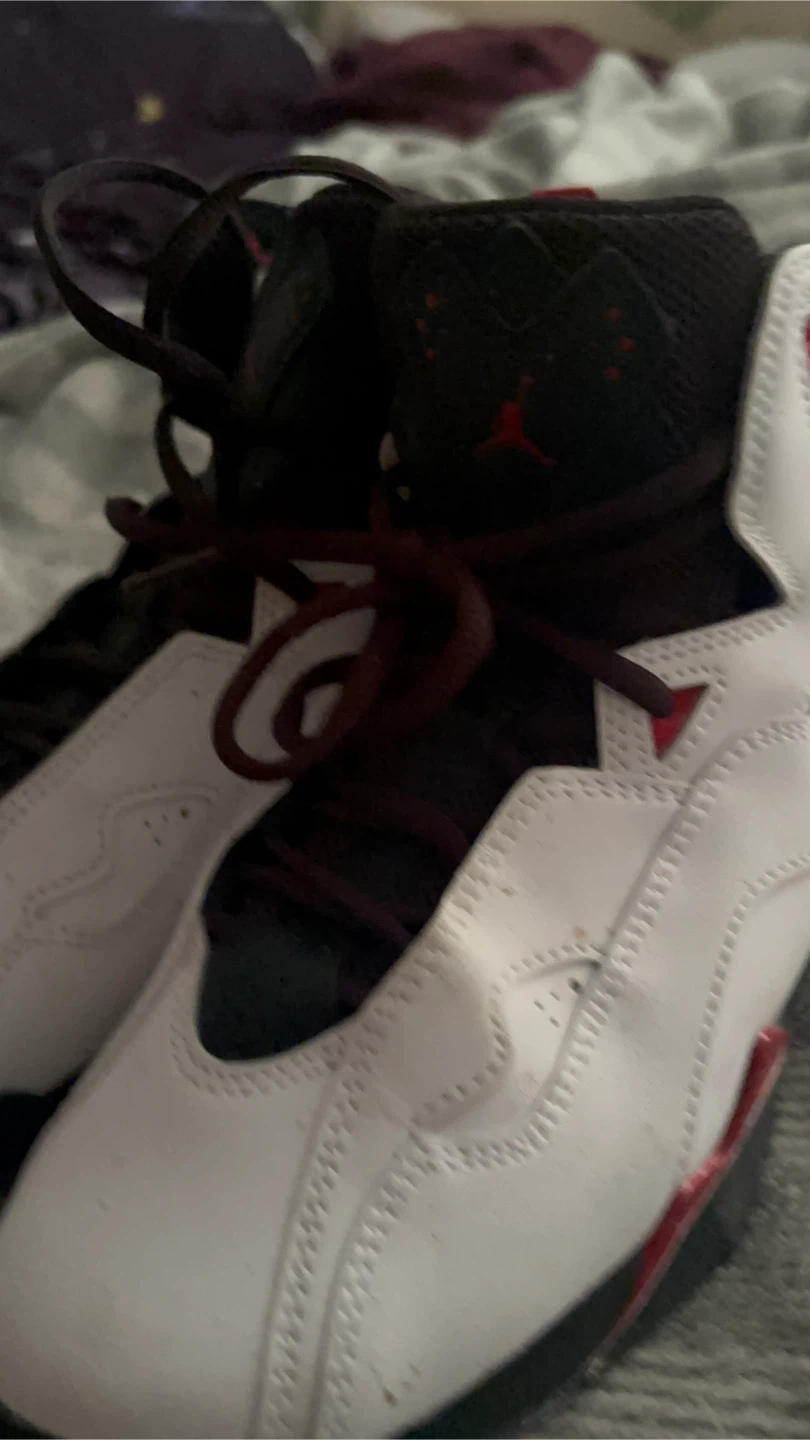 Jordan Jumpman Two Trey White and Bordeaux Size 7Y - photo 3