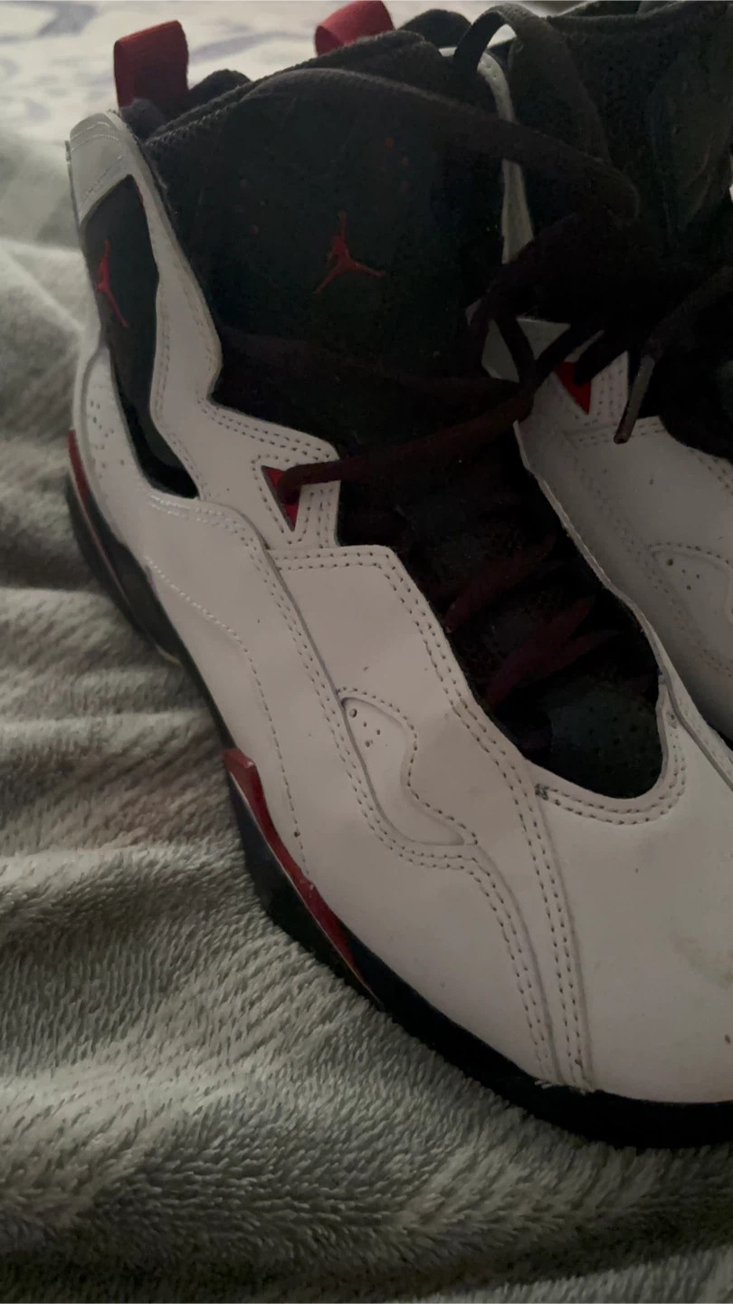 Jordan Jumpman Two Trey White and Bordeaux Size 7Y - photo 4