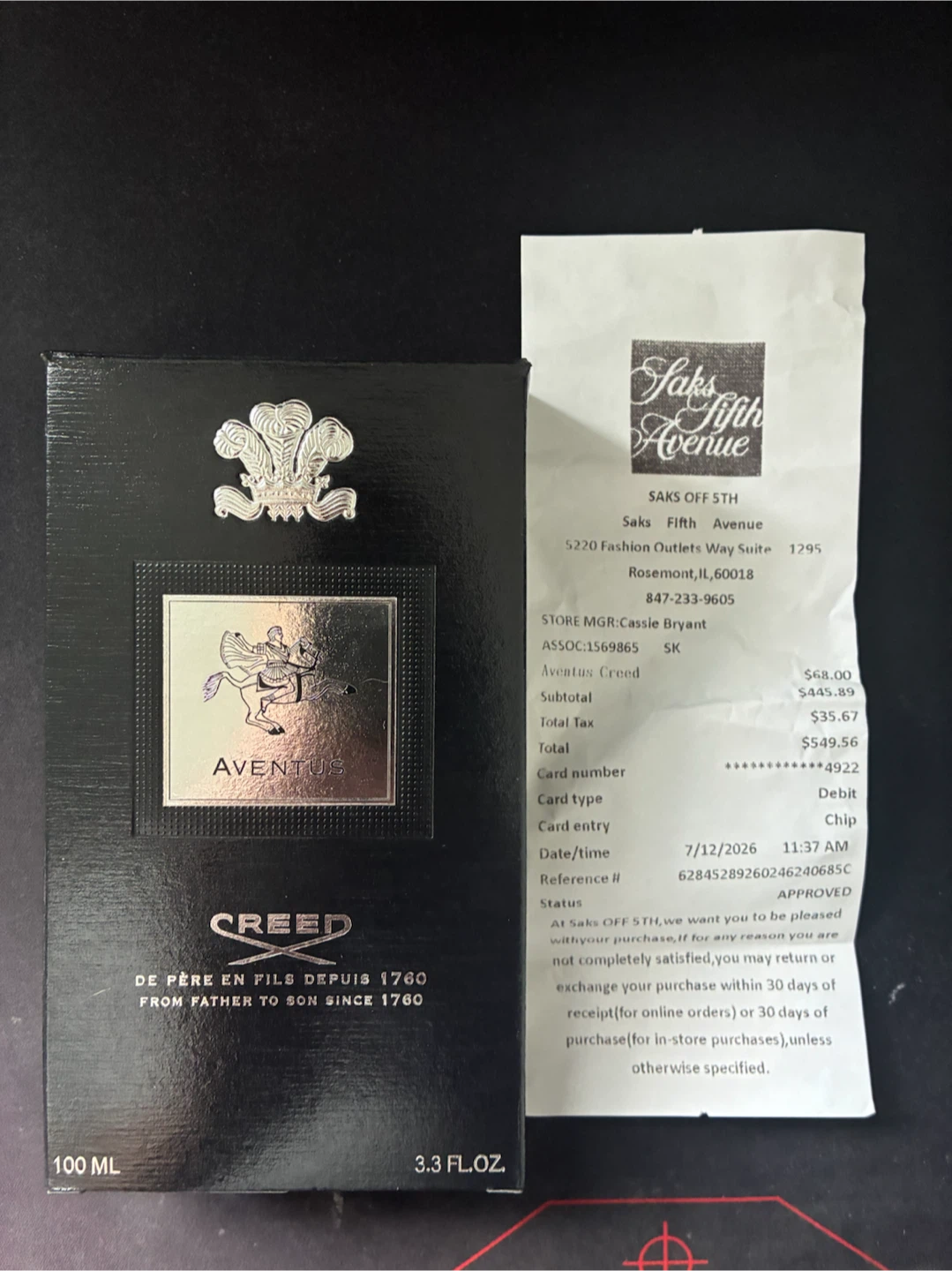 Creed Aventus Eau de Parfum 100ml