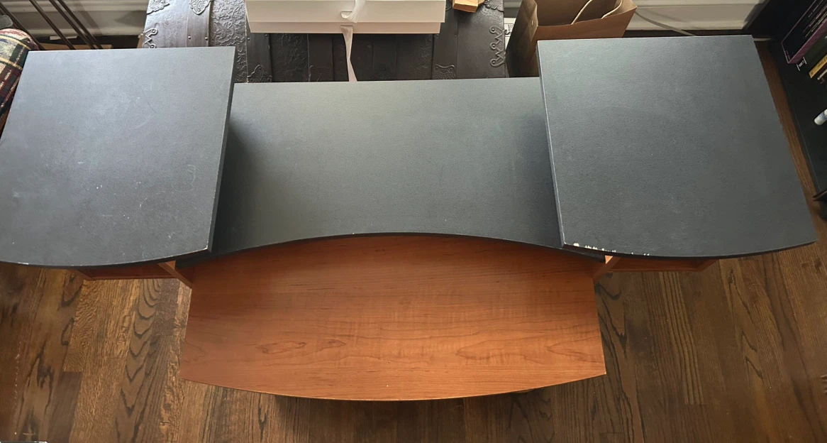 Multilevel Antique Desk on Wheels - photo 4