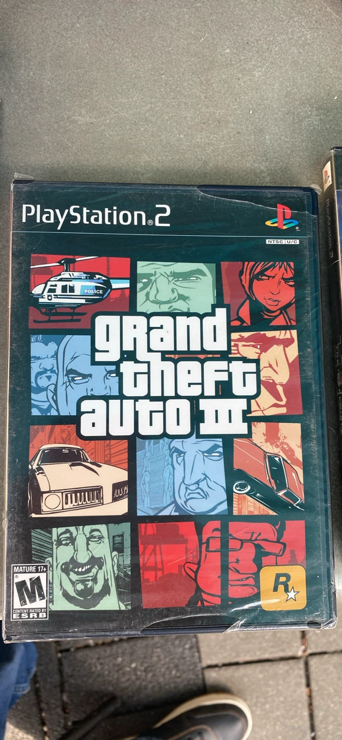 PlayStation 2 Grand Theft Auto III Game