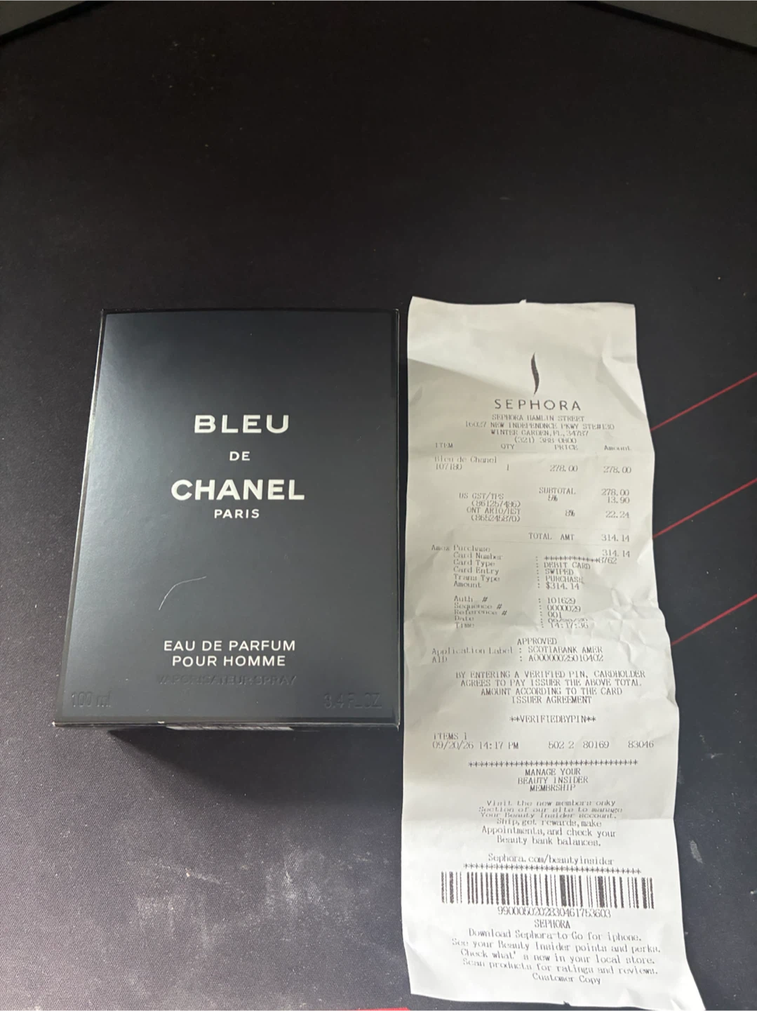 Bleu de Chanel Eau de Parfum 100ml