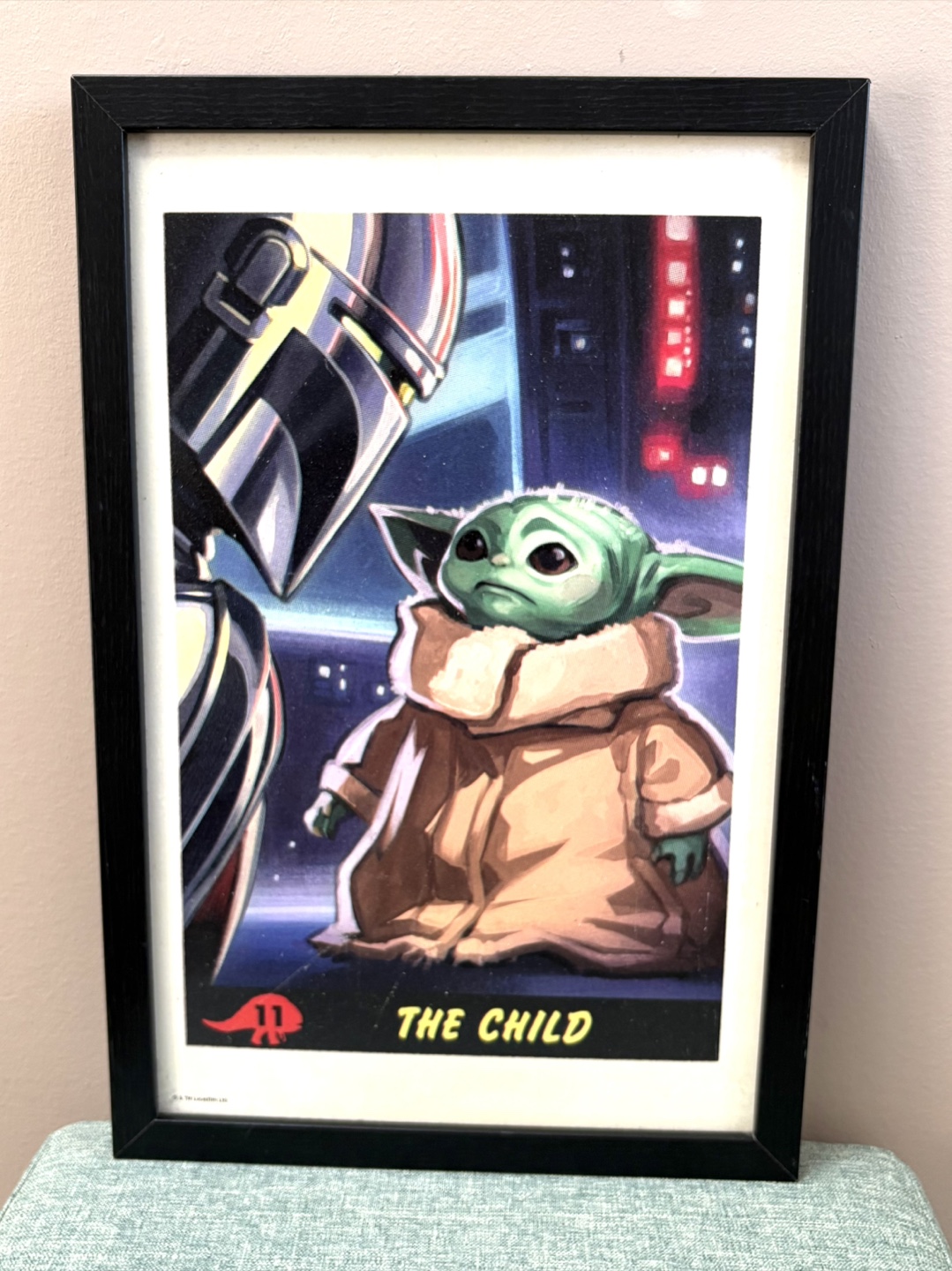 Star Wars The Mandalorian The Child Framed Art