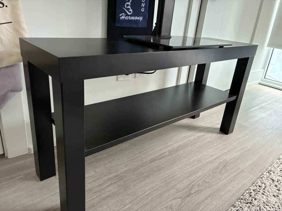 IKEA LACK TV bench black