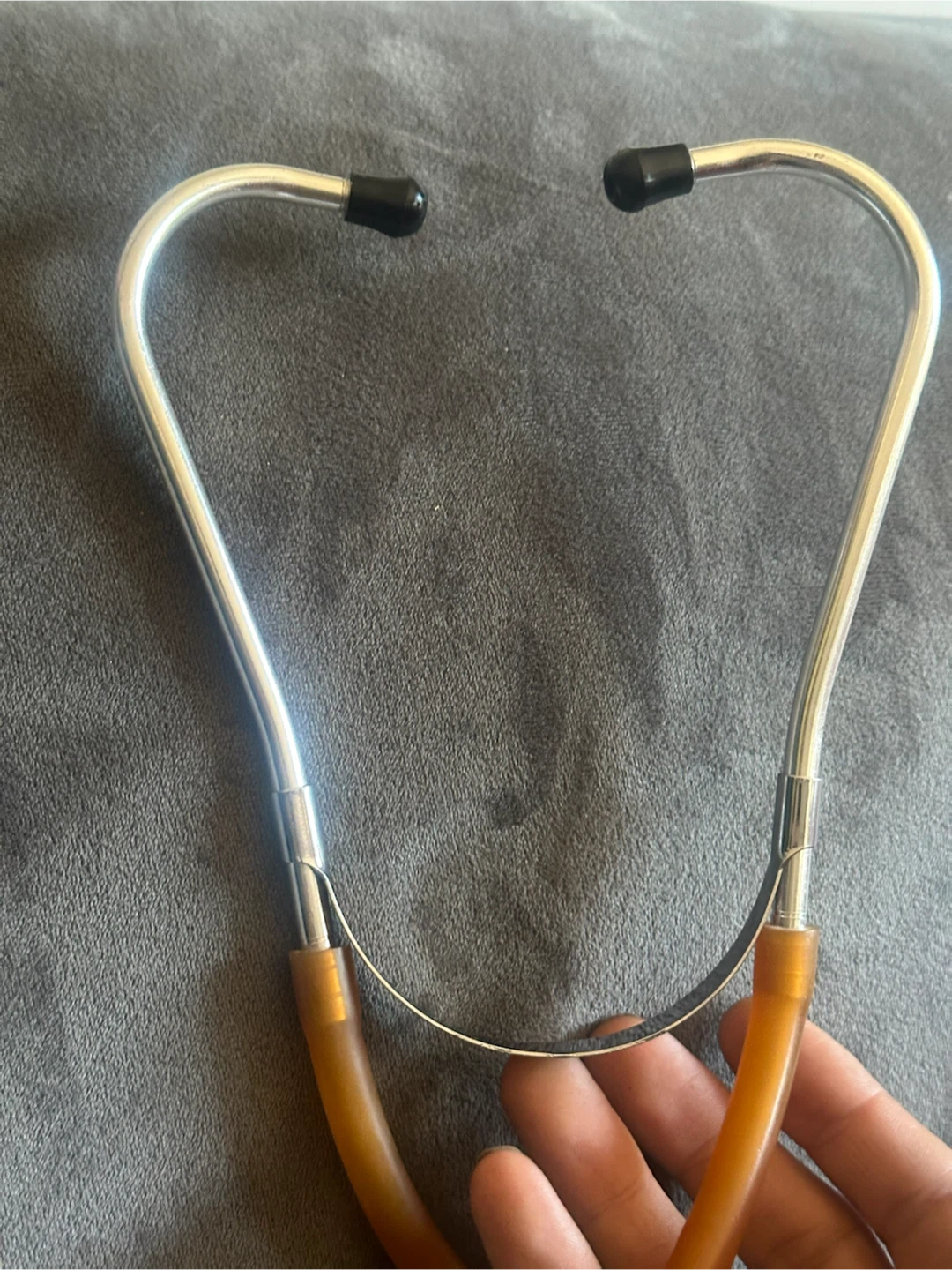 Vintage Ford-Bowles Orange Stethoscope - Mint - photo 3