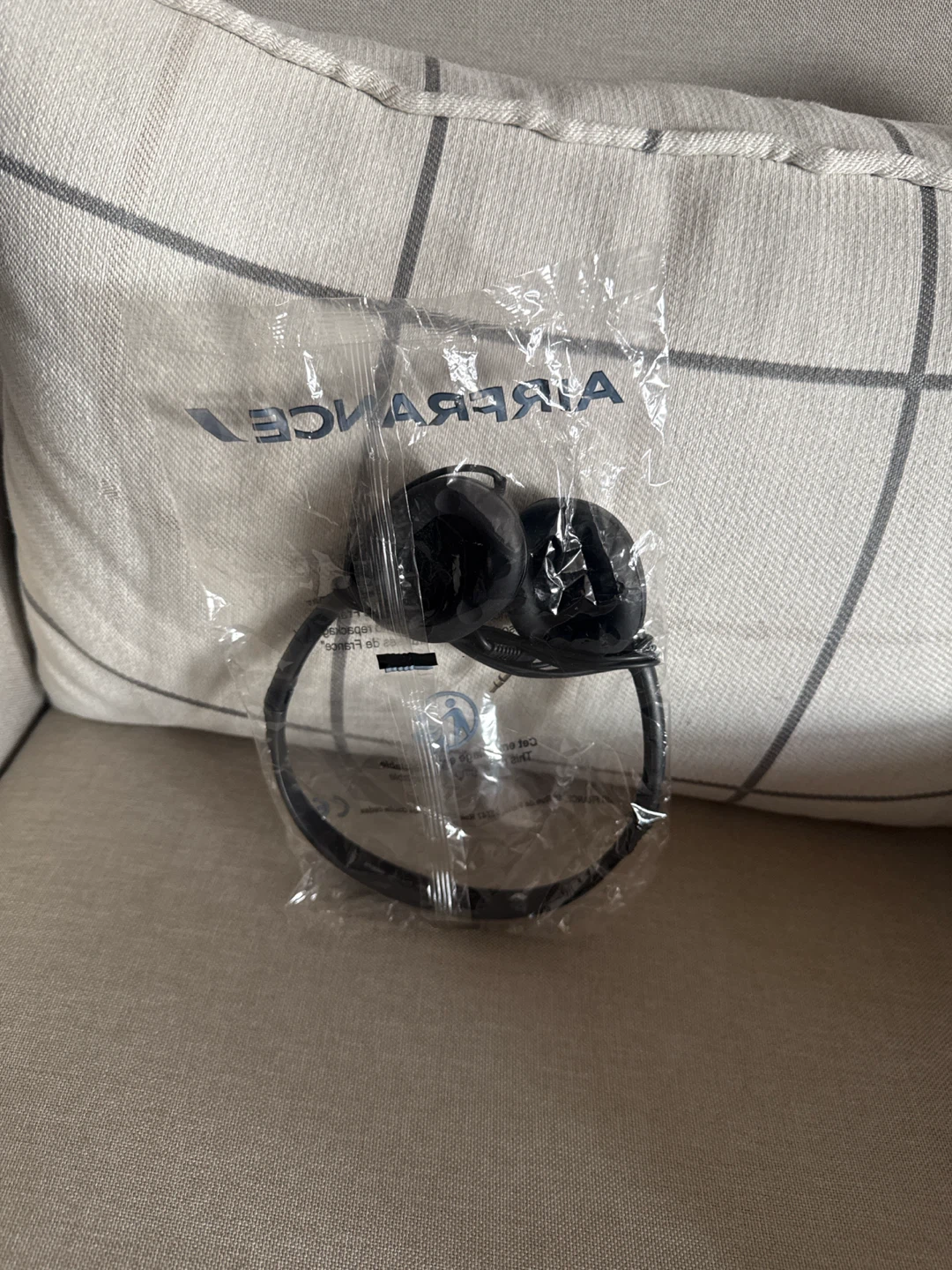 Air France Wired Headphones Black - photo 2