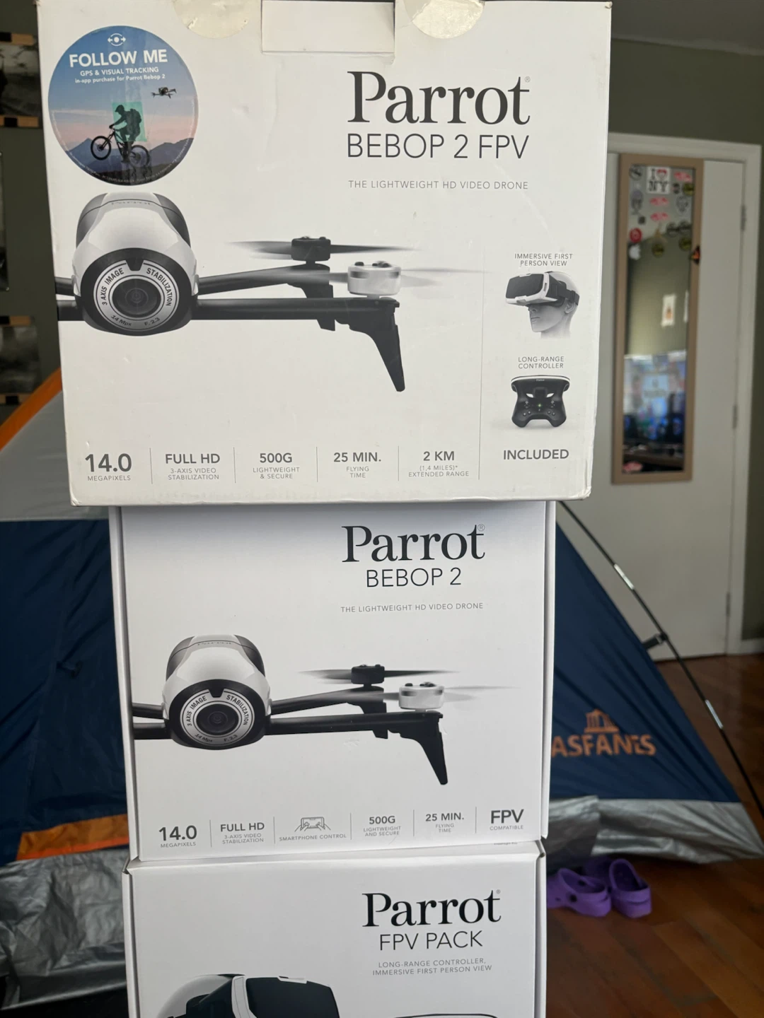 Parrot Bebop 2 FPV Drone  $350 or trade for a camera