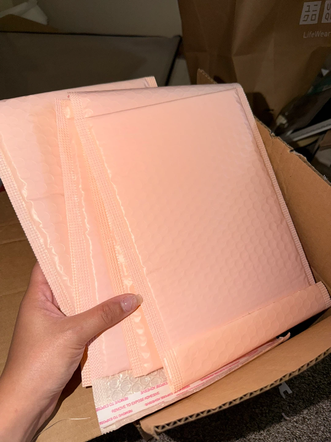 Pink Bubble Mailers - photo 3