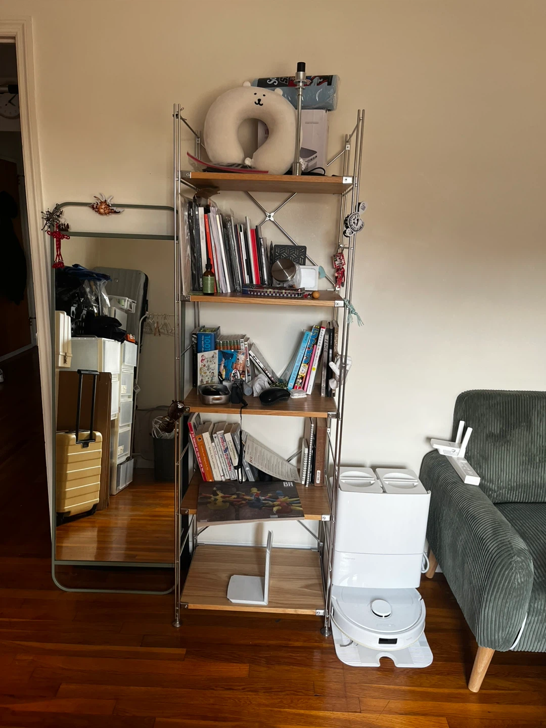 MUJI Oak SUS Shelving Unit Medium - photo 3